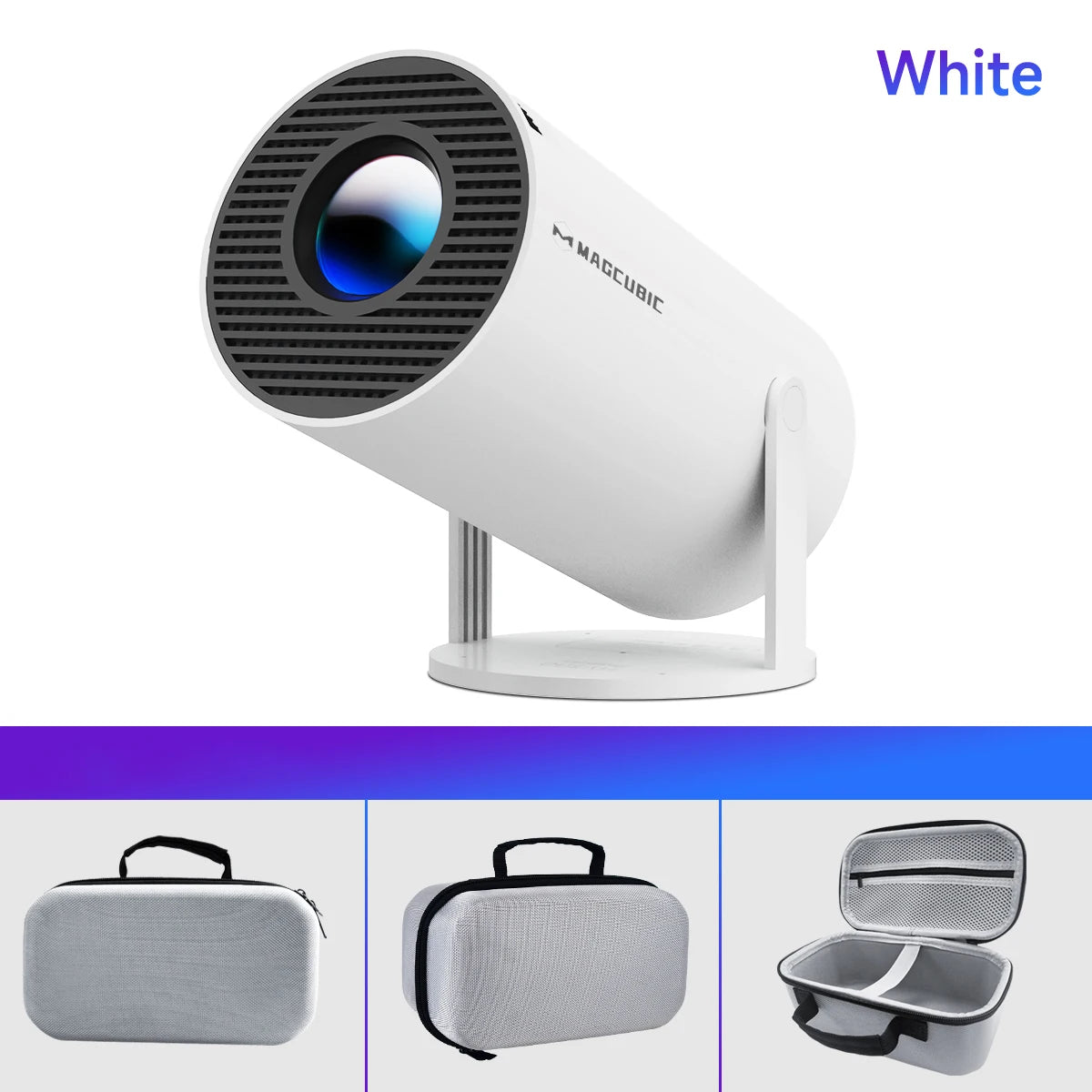 Magcubic HY300 Pro 8K Projector – Android 14, Dual WiFi6, 1080P Home & Outdoor Cinema